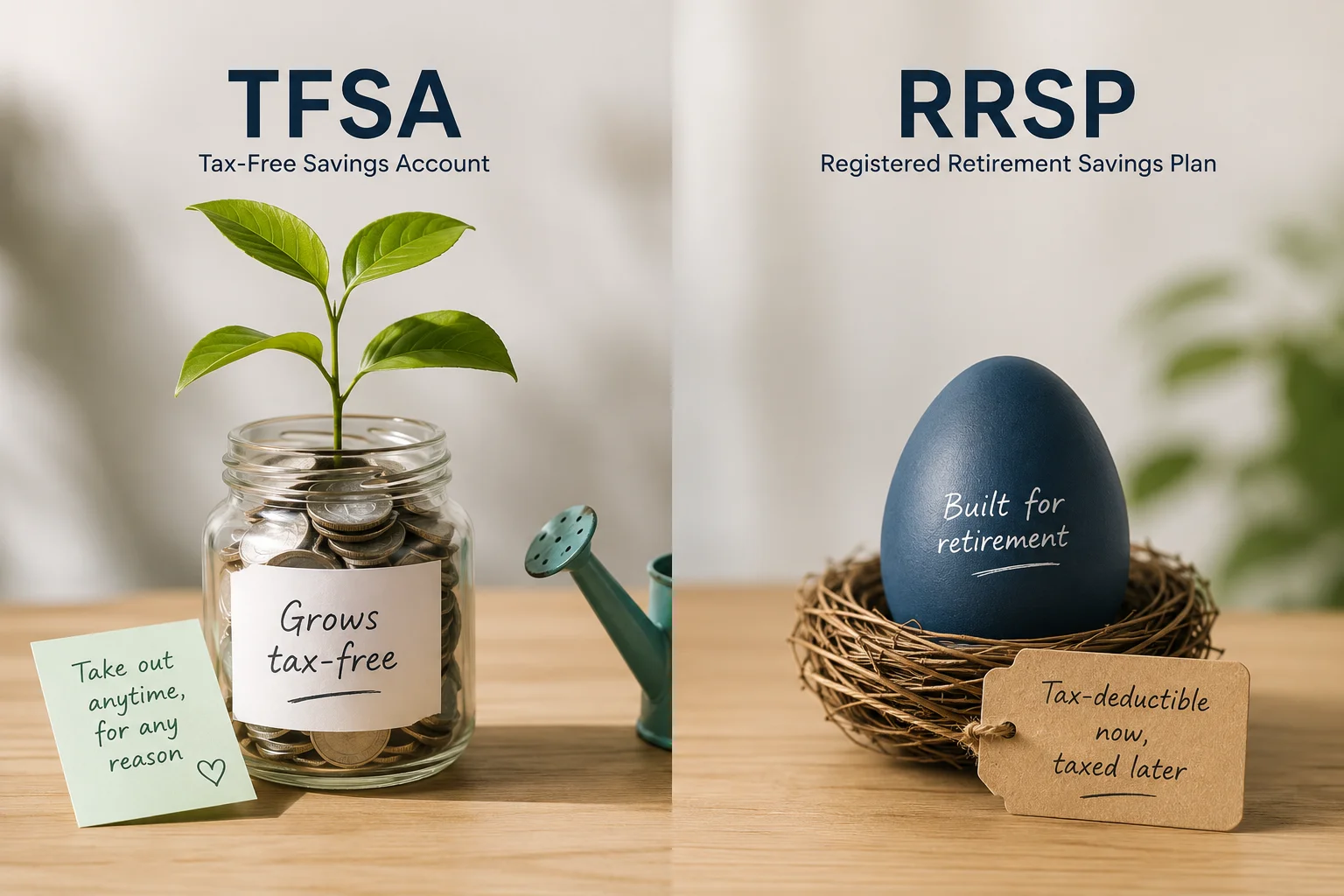 RRSP vs TFSA: Which One Should You Choose First?